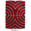Poliéster Soft &amp; Silk Shaggy Carpet com Microfiber Low Pile Design